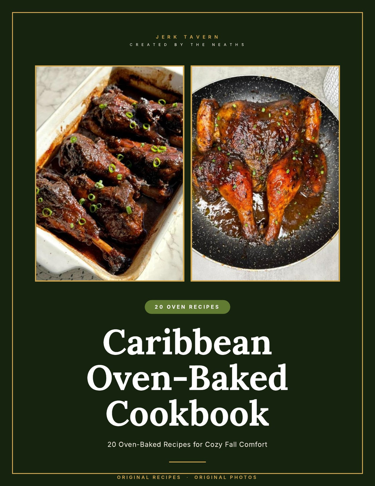 Caribbean Oven-Baked Cookbook cover