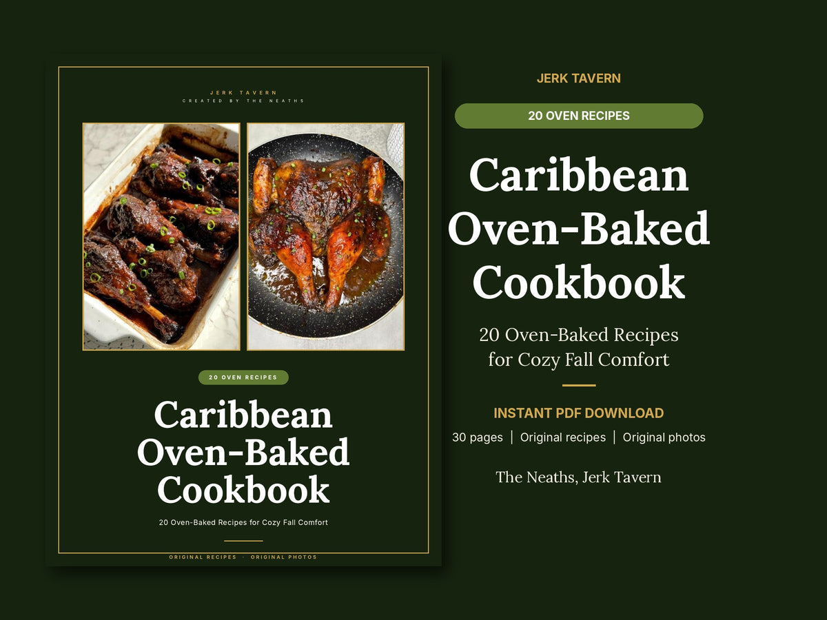 Caribbean Oven-Baked Cookbook, 20 oven recipes for cozy fall comfort