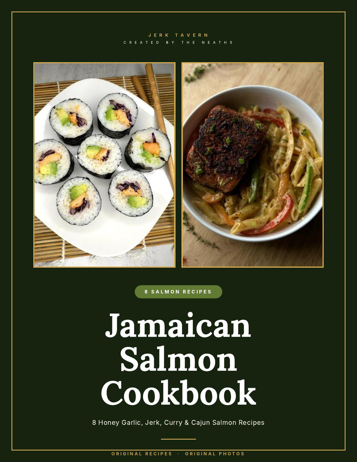 Jamaican Salmon Cookbook cover