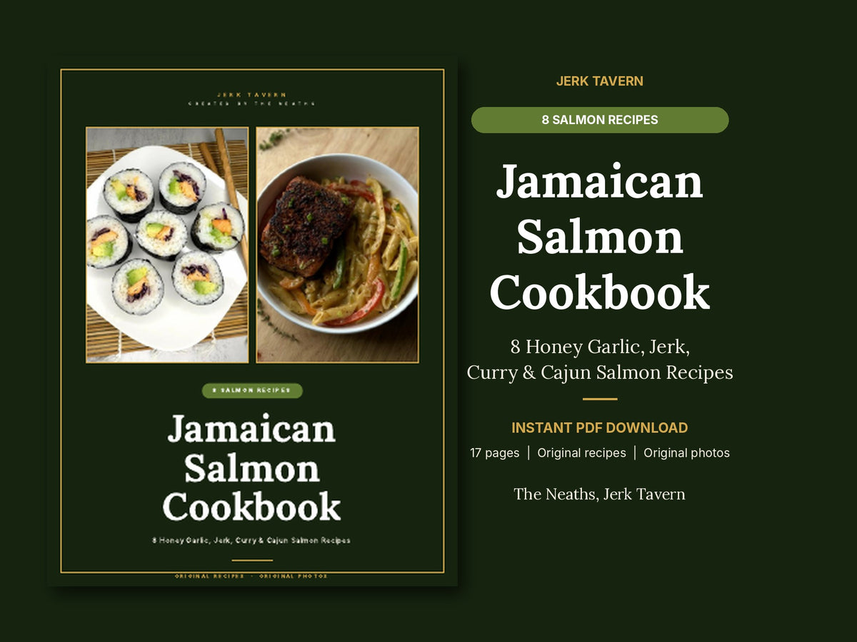 Jamaican Salmon Cookbook, 8 salmon recipes