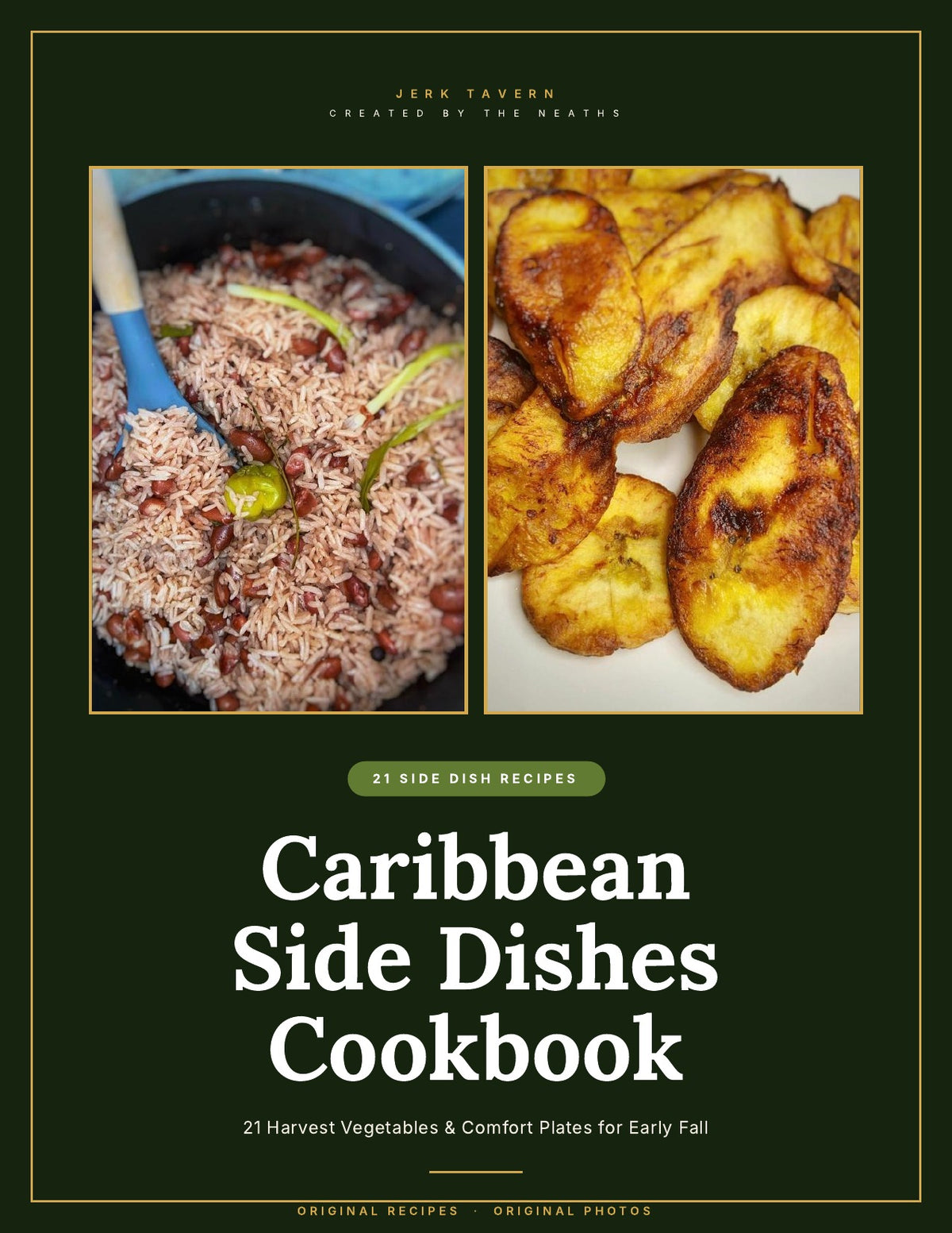Caribbean Side Dishes Cookbook cover
